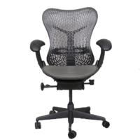 Refurbished Herman Miller Mirra chair - graphite