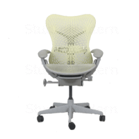 Herman Miller Fully loaded yellow Mirra chair - delivery within London M25