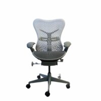 Herman Miller Fully loaded white Mirra chair