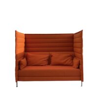 Vitra Alcove red sofa