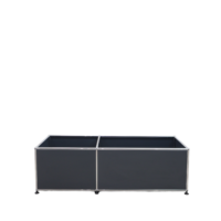 USM Haller anthracite low cabinet