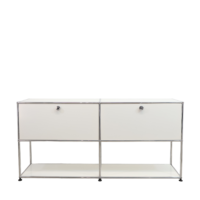 USM Haller white sideboard