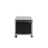 USM Haller black Roller container