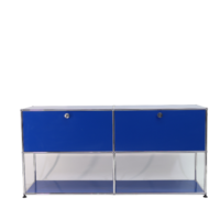 USM Haller blue  cabinet