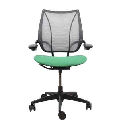 Refurbished Humanscale green Liberty Task chair