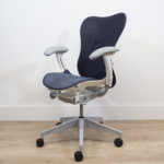 Refurbished Herman Miller Mirra2 blue task chair - Image 3