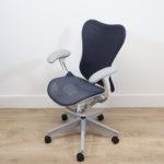 Refurbished Herman Miller Mirra2 blue task chair - Image 4