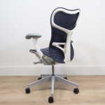Refurbished Herman Miller Mirra2 blue task chair - Image 5