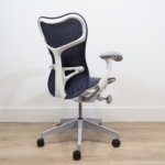 Refurbished Herman Miller Mirra2 blue task chair - Image 6
