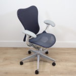 Refurbished Herman Miller Mirra2 blue task chair - Image 8