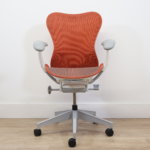 Refurbished Herman Miller Mirra2 red  task chair - Image 3
