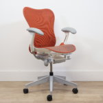 Refurbished Herman Miller Mirra2 red  task chair - Image 5