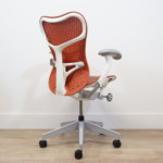 Refurbished Herman Miller Mirra2 red  task chair - Image 6