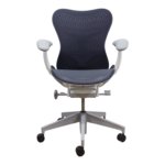 Refurbished Herman Miller Mirra2 blue task chair