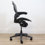 Refurbished Herman Miller Aeron Chair - fully loaded Size B Tuxedo - Image 7