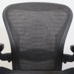 Refurbished Herman Miller Aeron Chair - fully loaded Size B Tuxedo - Image 15
