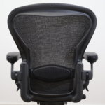 Refurbished Herman Miller Aeron Chair - fully loaded Size B Tuxedo - Image 14