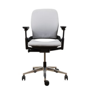 Steelcase Leap V2 Light grey task chair