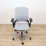 Steelcase Leap V2 Light grey task chair - Image 10